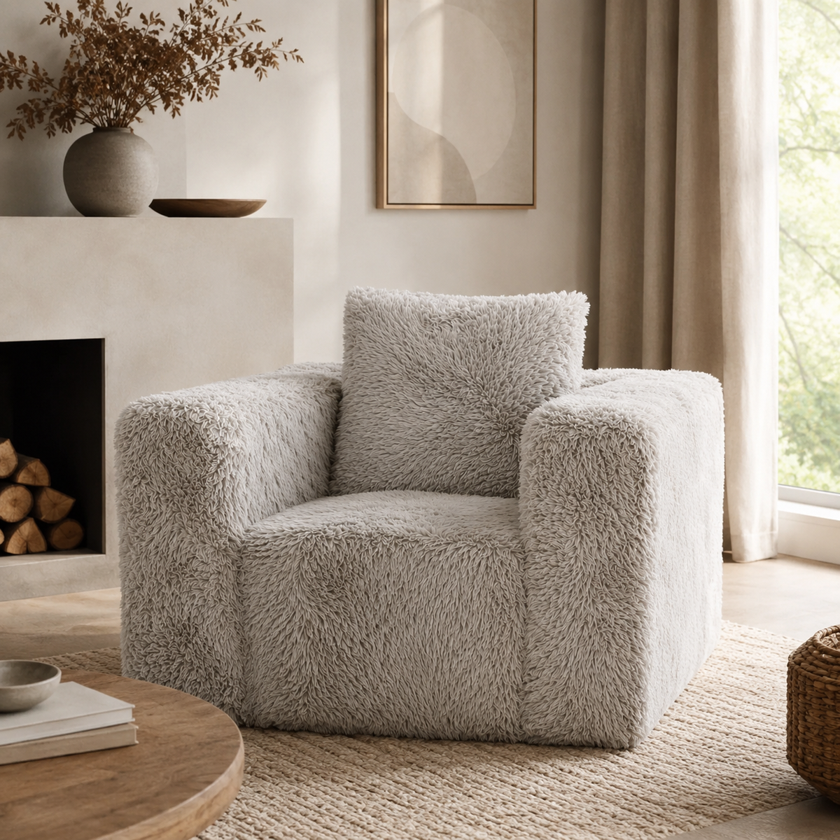 Sofora Cloud Loungefauteuil Grijs